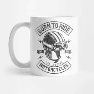 Born To Ride Cafe Racer Mug